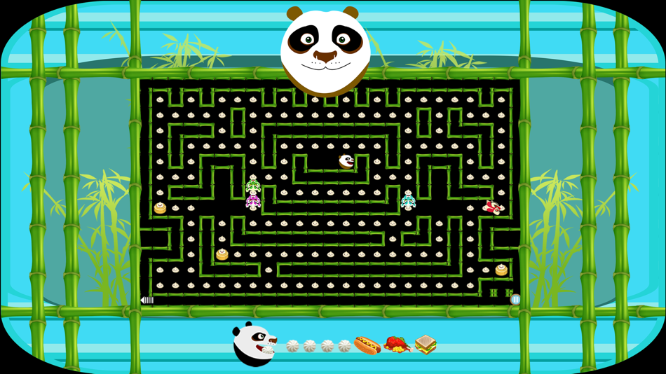 #2. Pac Panda - kung fu man and monsters in 256 endless arcade maze (iOS) 由: Nhon Nguyen