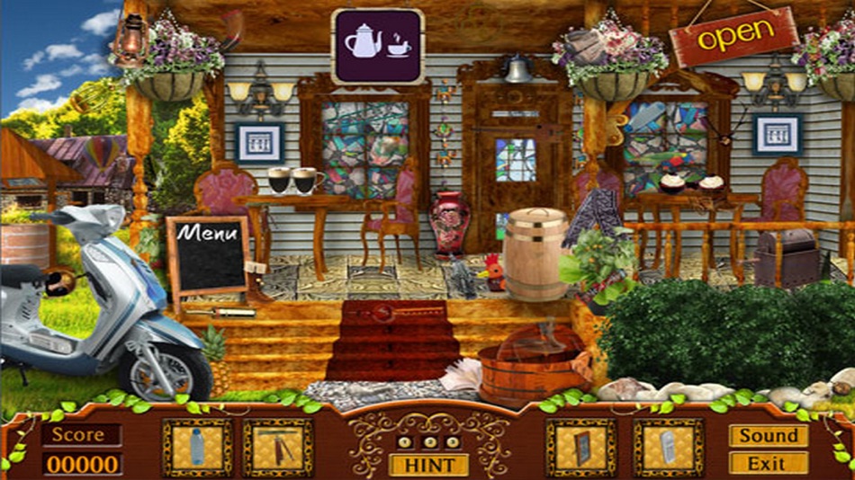 #1. Cafe Mania Hidden Object Game (iOS) 来自: Big Leap Studios