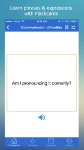 Phrasebook: Learn to Speak English screenshot #2 for iPhone