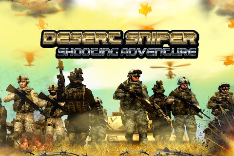 Desert Sniper Shooting Adventure - Frontline Army Defence Mission screenshot 2