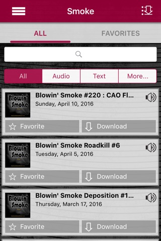 Blowin' Smoke Podcast screenshot 2