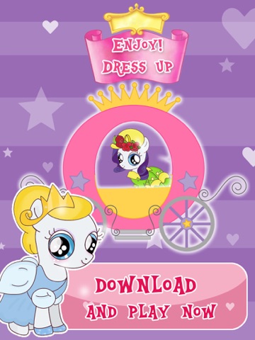 Скачать игру “Princess Pony Dress Up For Equestria Girls” : My Little Pets Friendship Rock salon and Make-Up Ever Game