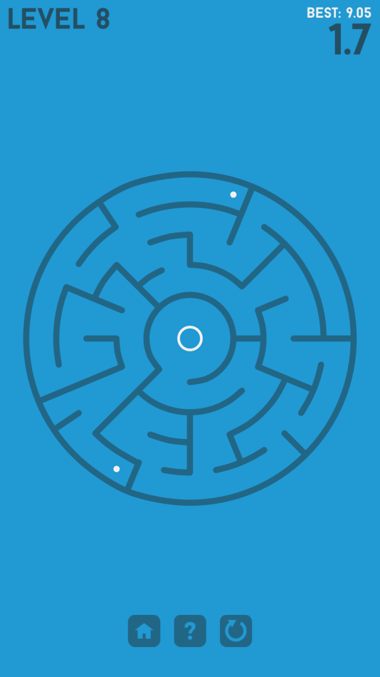 #4. Mazed - 2D Labyrinth Tilt Game (iOS) 由: Oval Software Oy