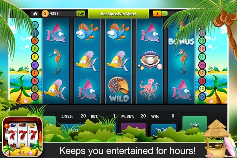 Slots: Beach Summer Party Slots Free screenshot 3