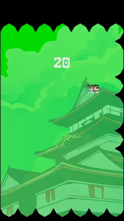 Bouncy Samurai - Tap to Make Him Bounce, Fight Time and Don't Touch the Ninja Shadow Spikes iPhone image 3