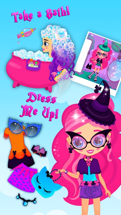 Little Witches Magic Makeover - Spa Charms, House Cleanup & Pet Salon screenshot-0