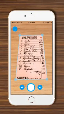 DocScanner - Scan Documents, Receipts, Biz Cards iPhone image 1