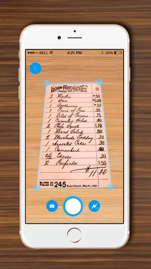 Capture d'écran de DocScanner - Scan Documents, Receipts, Biz Cards sur iPhone 1