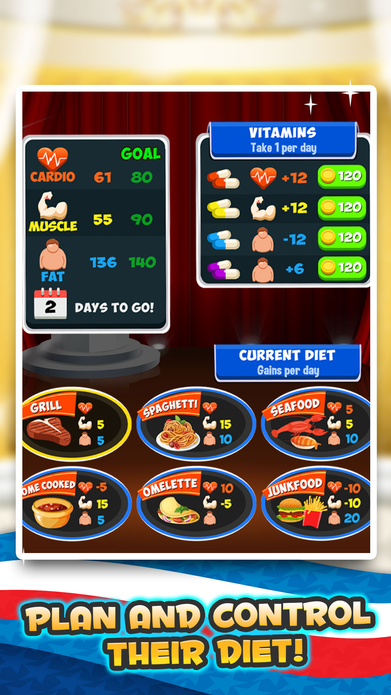 Election Fat to Fit Gym - fun run jump-ing on 2016 games with Bernie, the Donald Trump & Clinton! screenshot 3