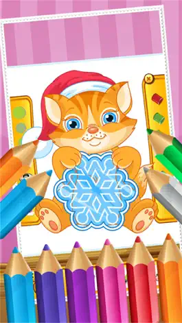 Game screenshot Cat Coloring Book Paint and Drawing for Kid Games mod apk