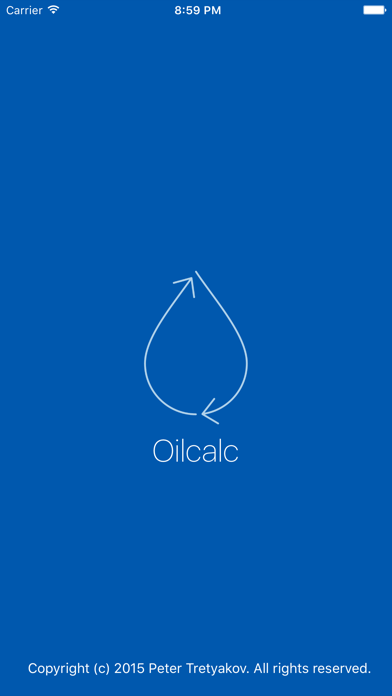 Screenshot #1 pour Oilcalc