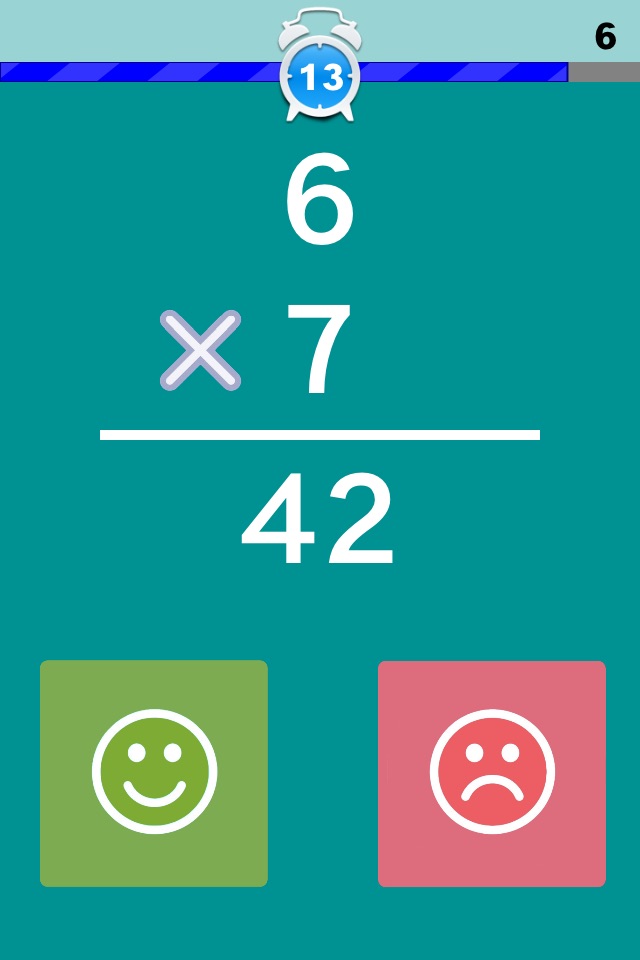 A Basic Maths Multiplication Tables for Kids - Train Your Brain screenshot 3