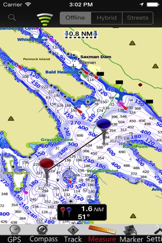 Alaska SE GPS Nautical Charts screenshot 3