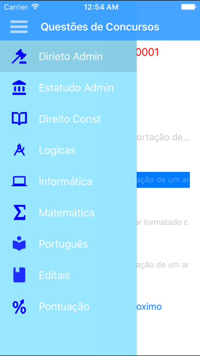 Screenshot #2 pour Questões & Concursos