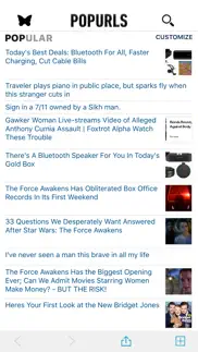 popurls news browser iphone screenshot 1