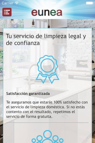limpiezas eunea screenshot 3
