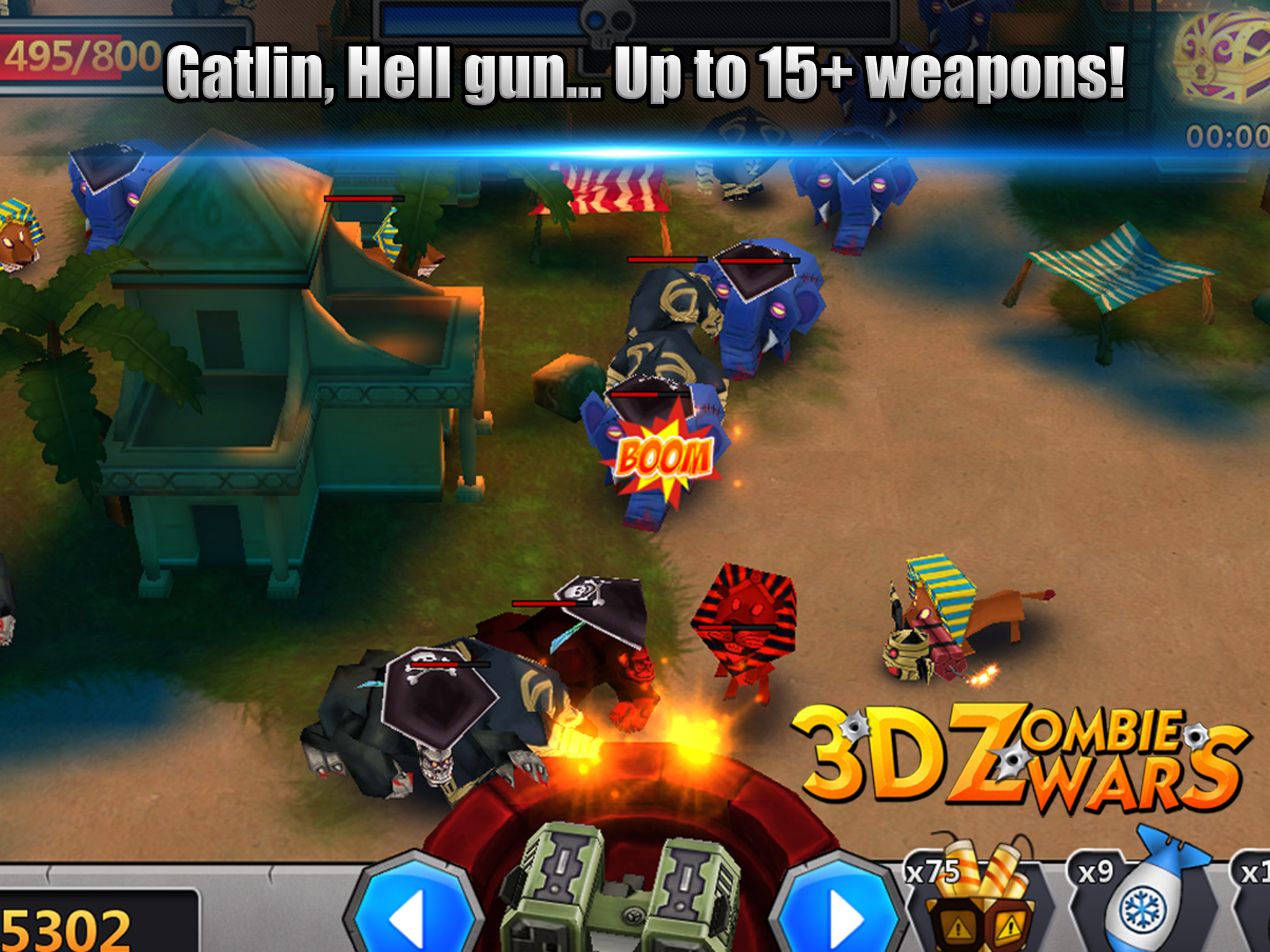 3D Zombie War screenshot 6