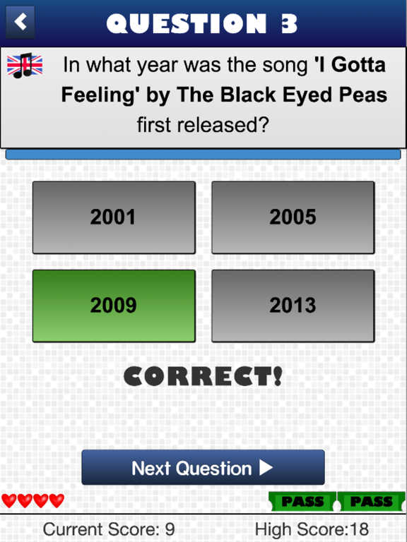 Screenshot #5 pour UK Song Quiz - Guess The Year