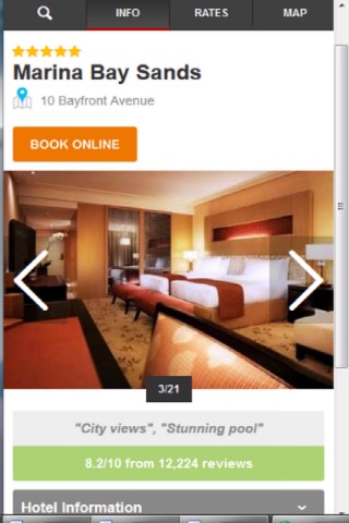 Singapore Hotels & Maps screenshot 4