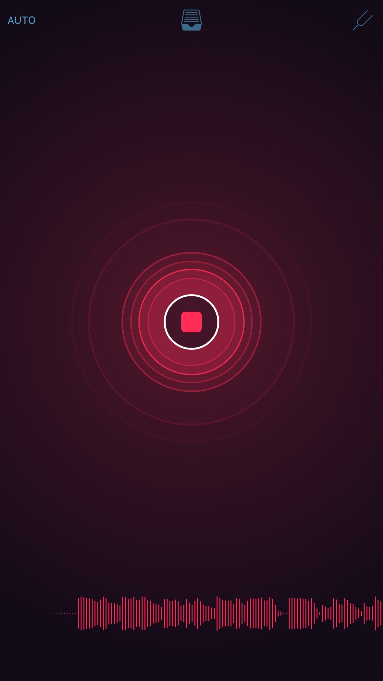 Screenshot do app Ideias Musicais