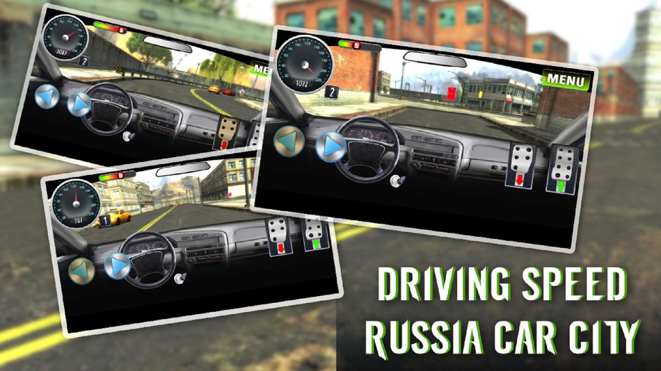 #3. Driving Speed Russia Car City (iOS) Tekijänä: Stepan Ivanov