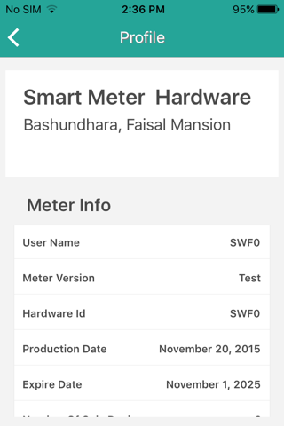 Smart Meter SinePulse screenshot 4