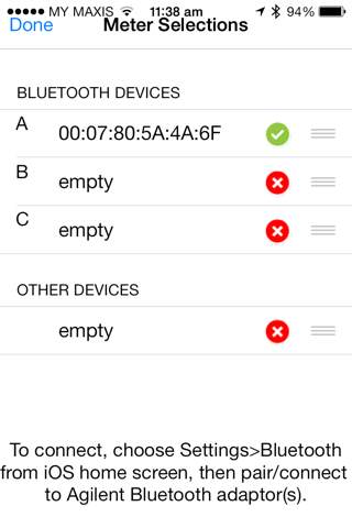 Keysight Mobile Logger screenshot 2