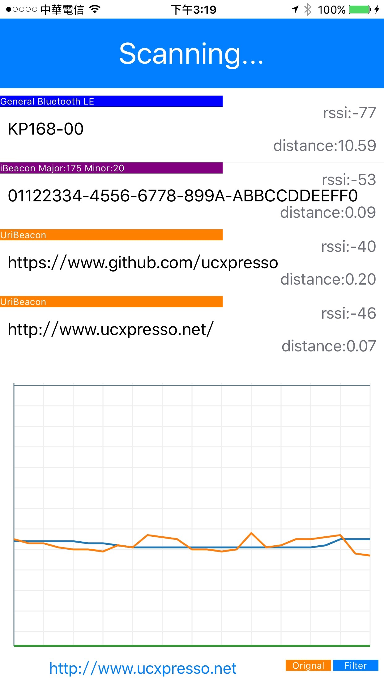 BLE-Scanner screenshot 4