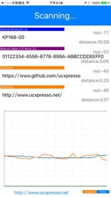 BLE-Scanner screenshot