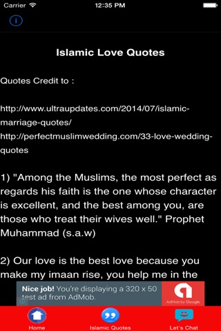 Love Islamic Frames Quotes screenshot 2