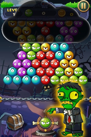 Special Bubble Match 3 ZomBile Free screenshot 3