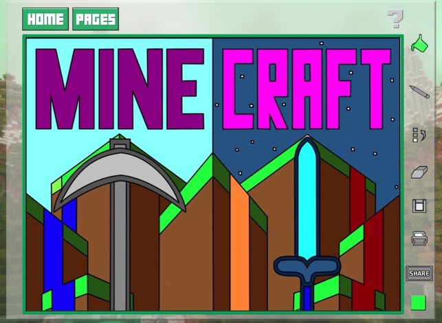 Quick Color for Kids - Minecraft Edition 2(圖2)-速報App