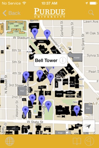 Purdue University Campus Tour screenshot 4