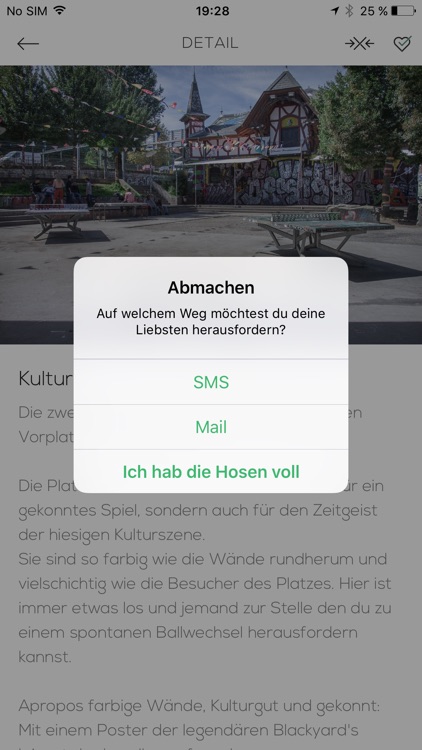 Ping Pong App Bern - Deine Sammlung öffentlicher Tische in der Stadt screenshot-4