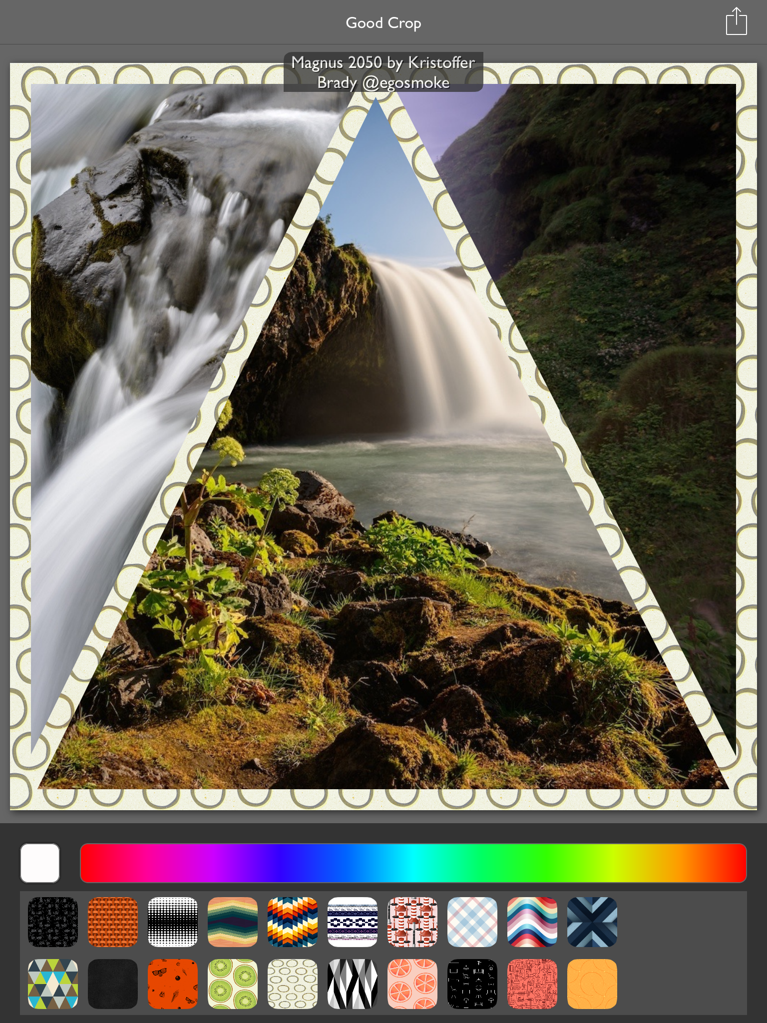 Good Crop - A simple photo collage, crop and image resize app screenshot 5
