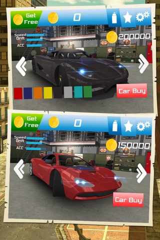 Drift City Super Sport Car Drive Simulator Test Run Racing Games screenshot 3