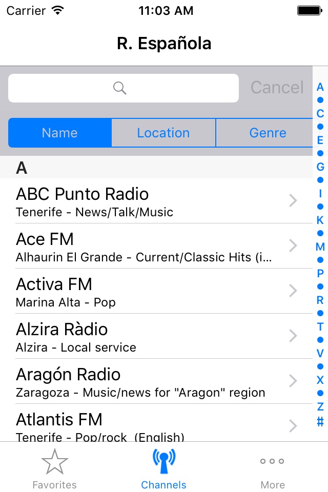 iPhone screenshot