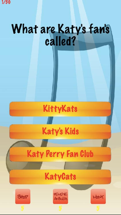 Katy Edition Trivia Quiz