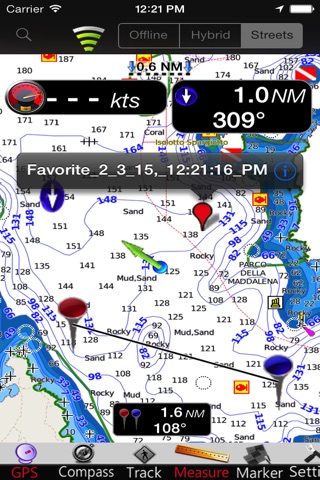 Corsica GPS Nautical Charts screenshot 3