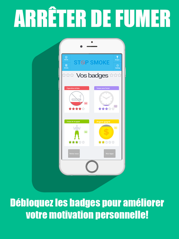 Screenshot #5 pour Arrêter de Fumer des Cigarettes - STOP Tabac et à la Cigarette