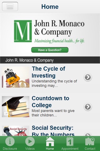John R. Monaco & Company screenshot 2