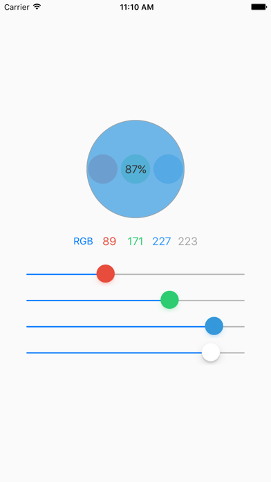 Screenshot #1 pour RGB #hex