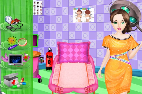 Pregnant Mother After Birth girls games screenshot 3