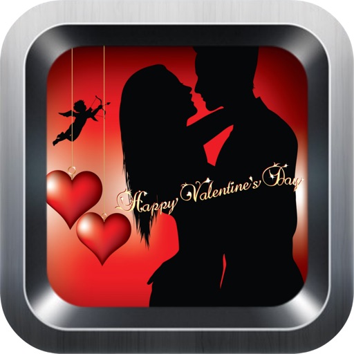 Happy Valentine's Day Love Photo Frames & Greeting Cards icon