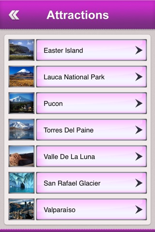 Chile Offline Tourism Guide screenshot 3