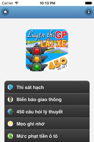 Luật Giao Thông Đường Bộ - Thi Luật Giao Thông Online screenshot 2