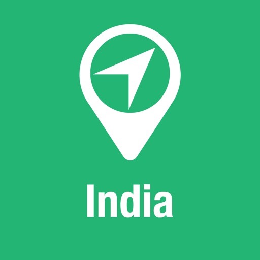 BigGuide India Map + Ultimate Tourist Guide and Offline Voice Navigator