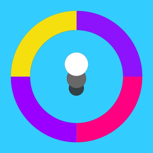 Switching Color - Geometry Spinning Circle Dash Icon