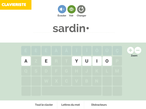CLAVIERISTE ( version orthophonie & logopédie ) screenshot 4