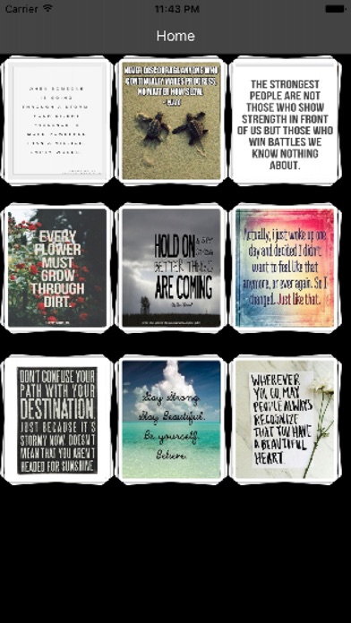 Screenshot #3 pour Staying Strong Quotes